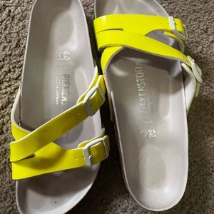 Neon Birkenstocks